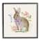 Stupell Industries Spring Bunny Rabbit Easter Eggs Blossoming Flowers Framed Giclee Art